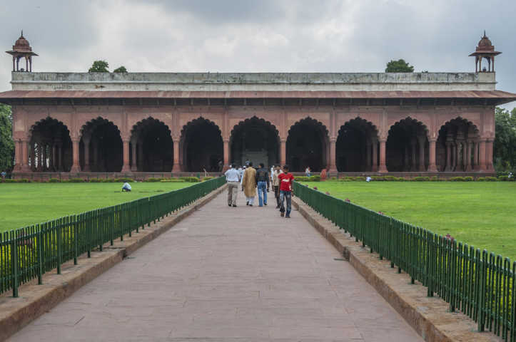 06 - India - Nueva Delhi - Fuerte Rojo - interior - Diwan-I-Am